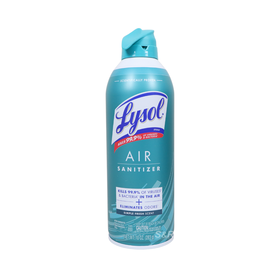 Lysol Air Sanitizer Simple Fresh Scent 283g
